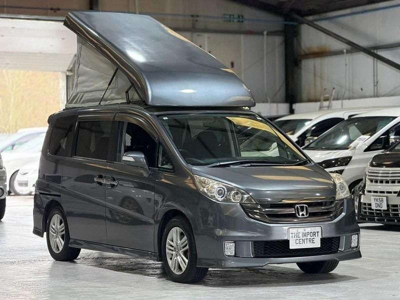 Used Honda Stepwgn 162 HP (119 kW) 2009 Grey MPV