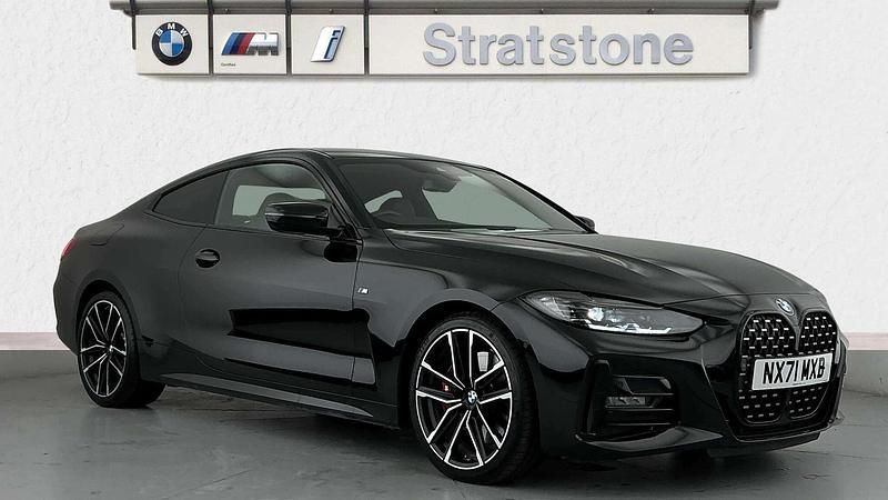 Black Used 2021 BMW 420 M Sport Coupe | £29,790 (Fair price) - Image 1/4