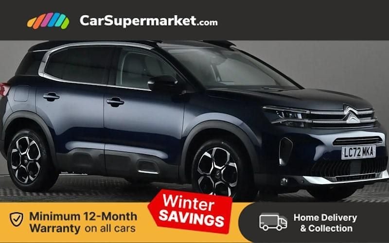 Blue Used 2022 Citroën C5 PureTech Hatchback | £15,197 (Fair price) - Image 1/3