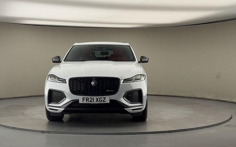 Used Jaguar F-Pace R-Dynamic 204 HP (150 kW) 2021 Exterior paint  yulong white SUV