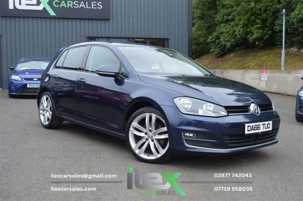 Blue Used 2016 VW Golf VII GT Hatchback | £9,850 (A bit pricey) - Image 1/1