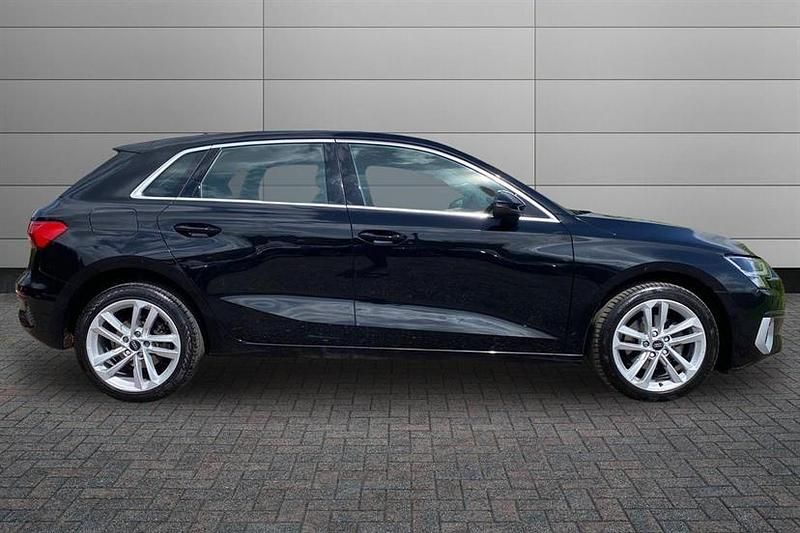 Used Audi A3 Sport 110 HP (80 kW) 2023 Mythos black Sedan