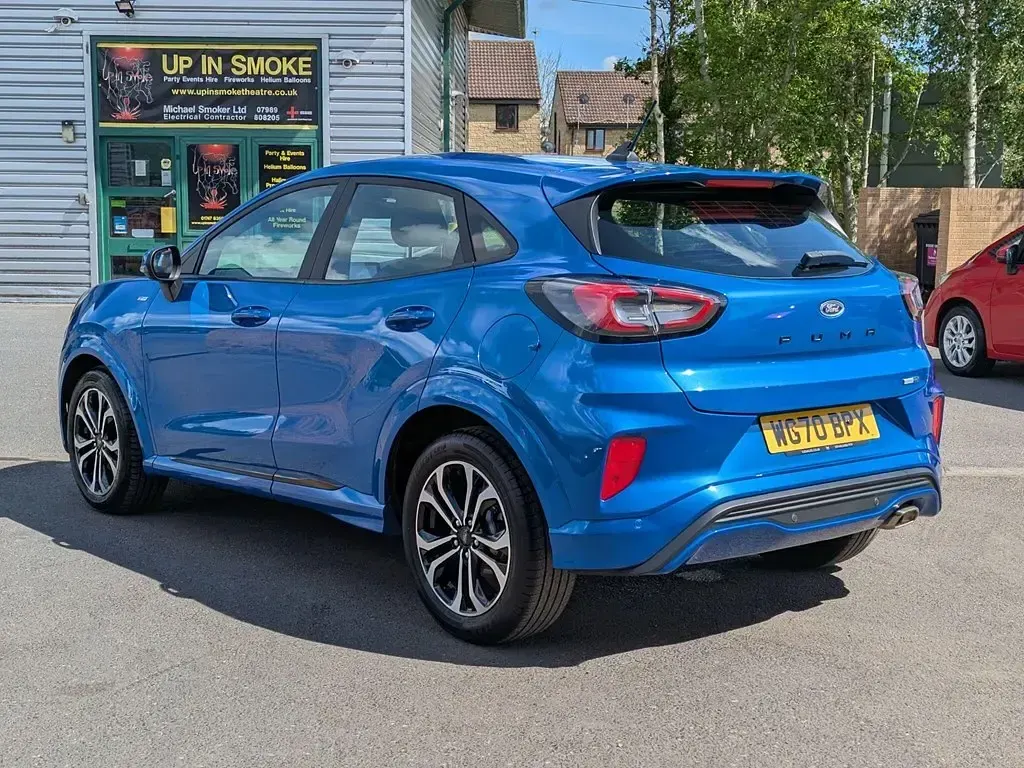 Used Ford Puma ST-Line 125 HP (91 kW) 2020 Blue SUV