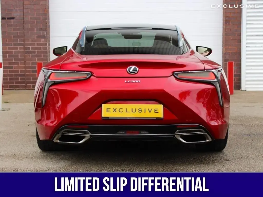 Used Lexus LC 500 Sport Line 2017 Red Coupe