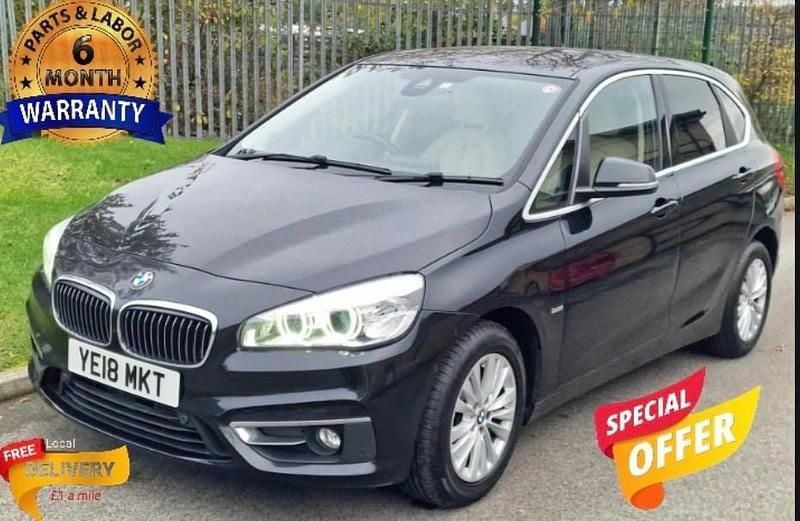 Black Used 2018 BMW 218 Luxury Line Estate | £7,999 (Good price) - Image 1/4
