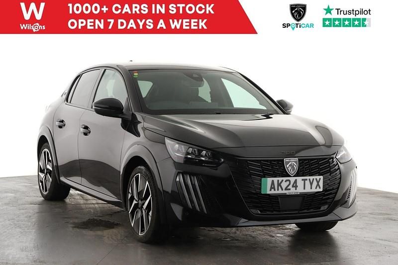 Used Peugeot e-208 GTi 100 kW (136 HP) 2024 Black Hatchback