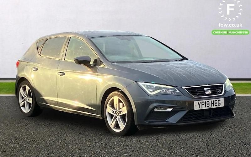 Grey Used 2019 Seat Leon FR Hatchback | £10,699 (Good price) - Image 1/3