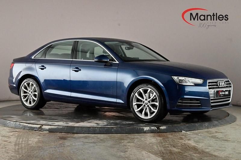 Blue Used 2017 Audi A4 Sport Sedan | £11,490 (Good price) - Image 1/4