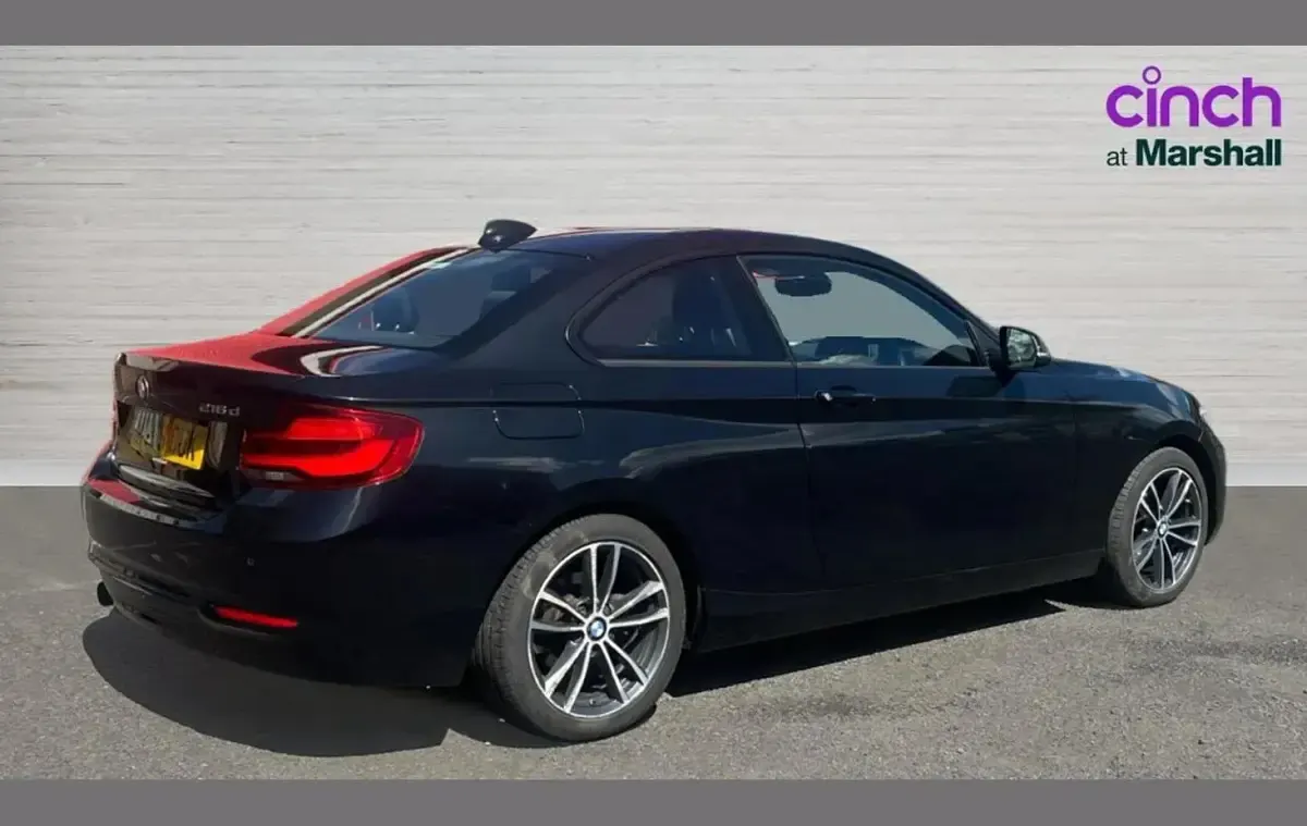 Used BMW 218 Sport Line 150 HP (110 kW) 2019 Black Coupe