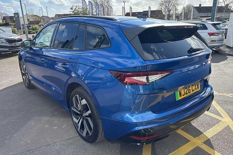 Used Skoda Enyaq iV SportLine 154 kW (210 HP) 2026 Race blue metallic SUV