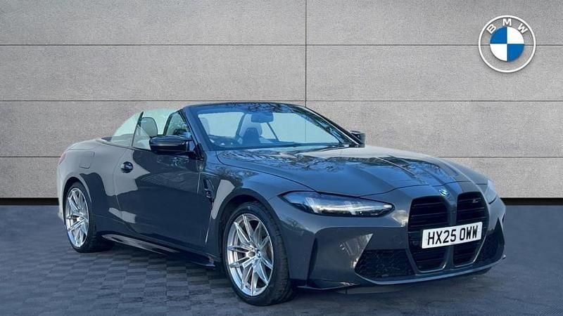 Grey Used 2025 BMW M4 Competition Edition Cabriolet | £68,990 (Expensive) - Image 1/4