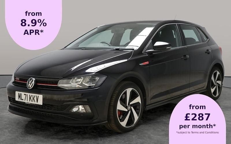 Black Used 2021 VW Polo GTI Hatchback | £19,237 (Fair price) - Image 1/2