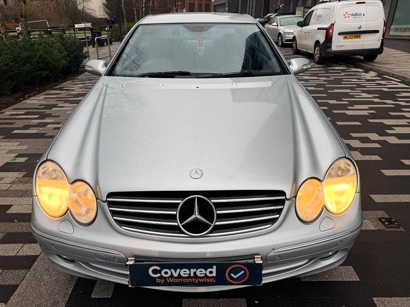 Used Mercedes CLK320 Avantgarde 2005 Silver Coupe