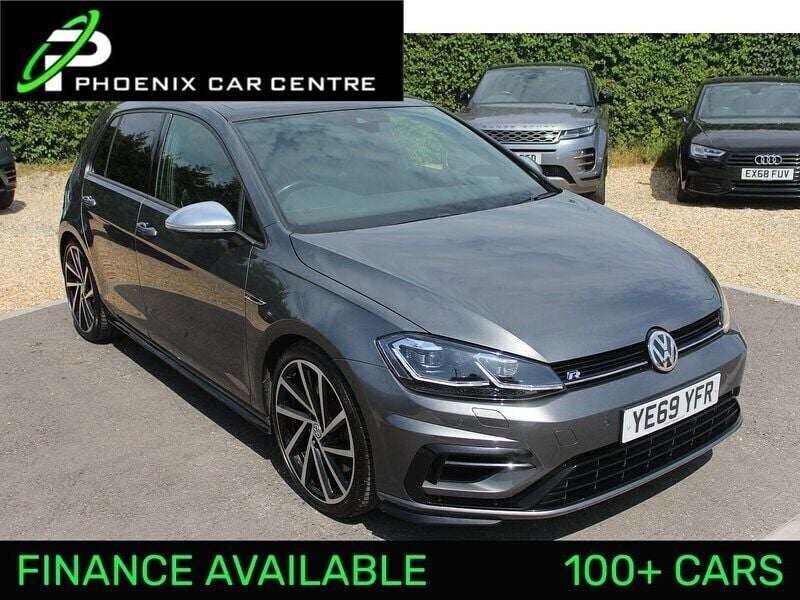 Indium grey metallic Used 2019 VW Golf VII R Hatchback | £21,395 (Good price) - Image 1/1