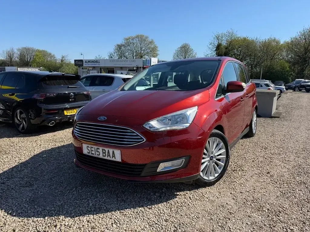 Usado Ford Grand C-Max Titanium 120 HP (88 kW) 2015 Vermelho Monovolume