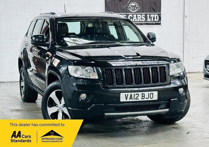 Black Used 2012 Jeep Grand Cherokee Limited SUV | £5,000 - Image 1/3