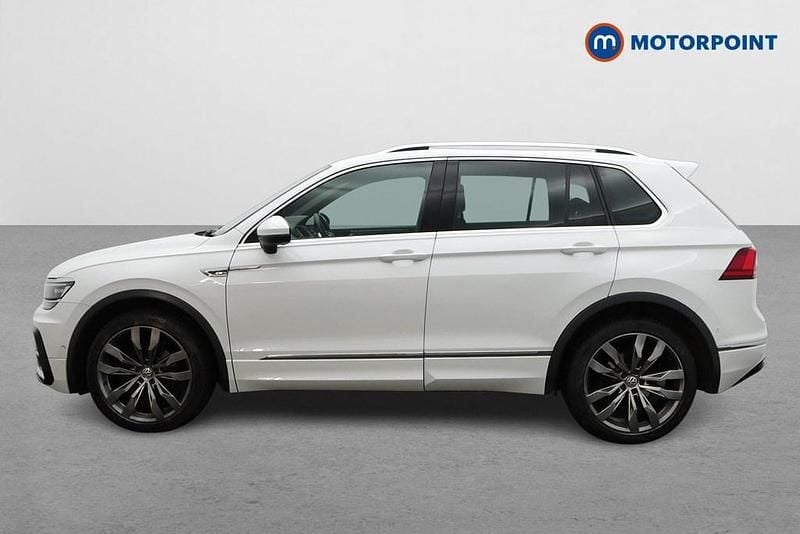Used VW Tiguan R-line 150 HP (110 kW) 2019 White SUV