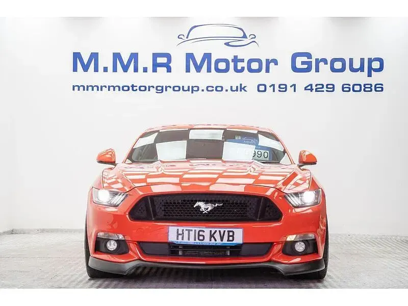Used Ford Mustang GT 410 HP (301 kW) 2016 Orange Coupe