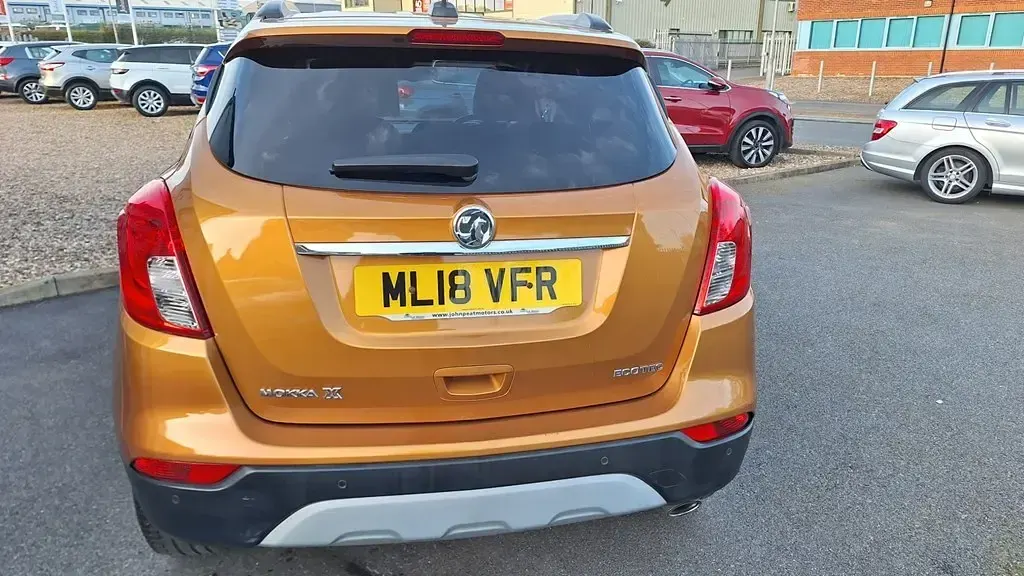 Used Vauxhall Mokka X Elite 140 HP (102 kW) 2018 Orange SUV