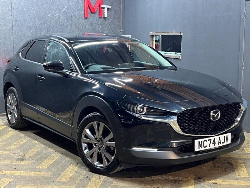 Black Used 2025 Mazda CX-30 Exclusive-Line SUV | £15,990 - Image 1/4