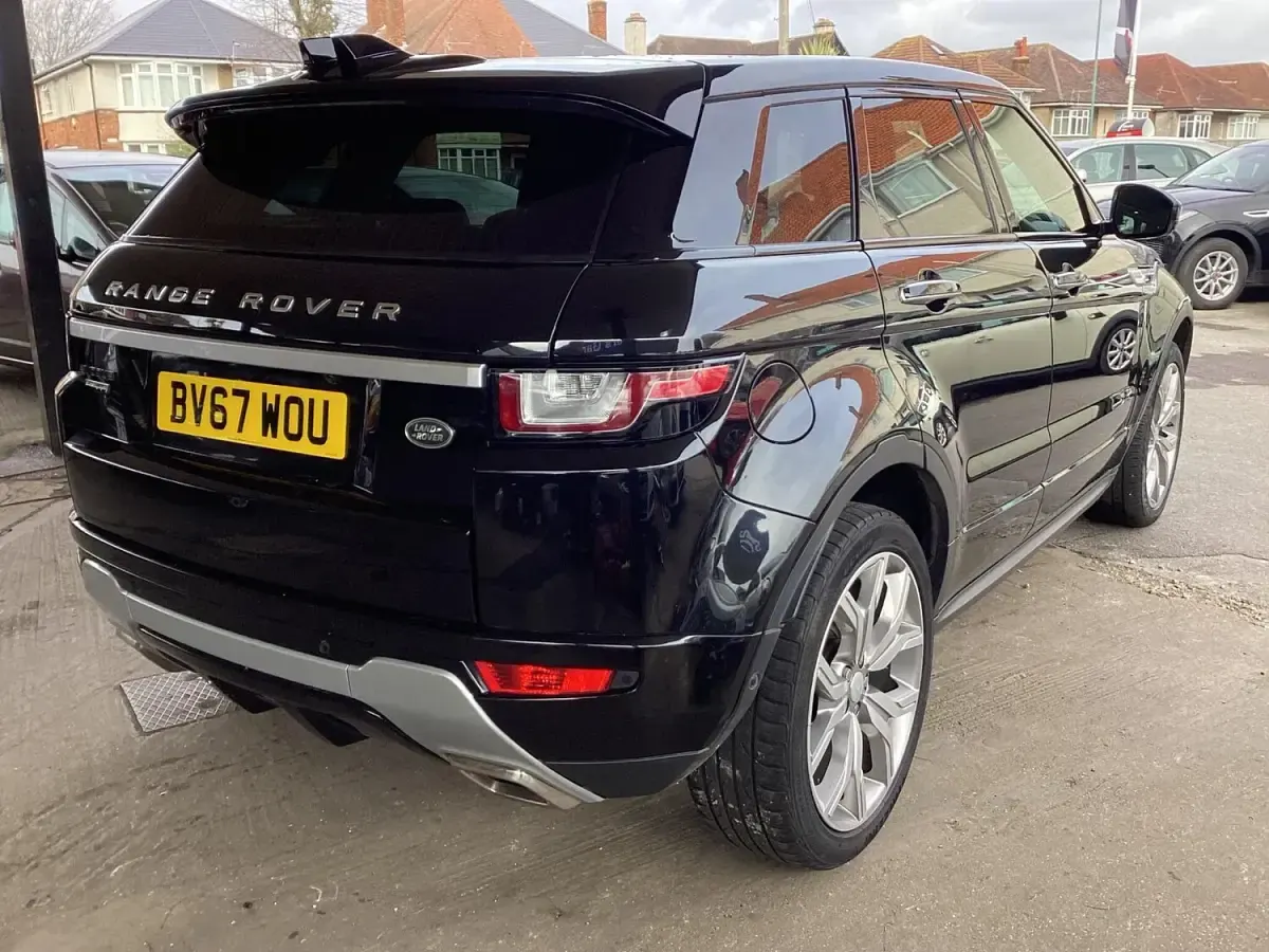 Used Land Rover Range Rover evoque Autobiography 2017 Black Estate