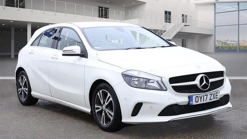 White Used 2017 Mercedes A180 Executive Hatchback | £7,190 (Good price) - Image 1/4