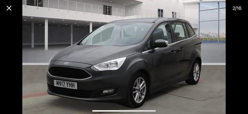 Grey Used 2017 Ford Grand C-Max Zetec MPV | £7,495 (Fair price) - Image 1/3