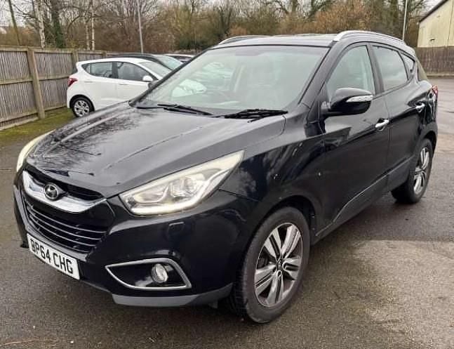 Used Hyundai ix35 Premium 115 HP (84 kW) 2015 Black SUV