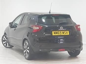 Used Nissan Micra Tekna 117 HP (86 kW) 2019 Black Hatchback