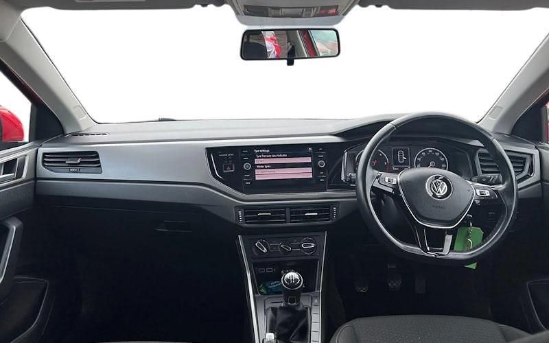 Usado VW Polo SE 95 HP (69 kW) 2019 Vermelho Citadino