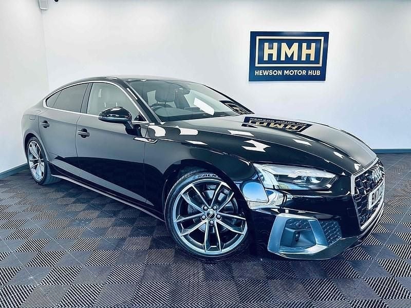 Black Used 2021 Audi A5 S-Line Coupe | £20,750 (Fair price) - Image 1/3