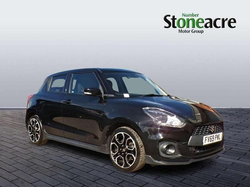 Black Used 2019 Suzuki Swift Sport Hatchback | £10,995 (Fair price) - Image 1/4