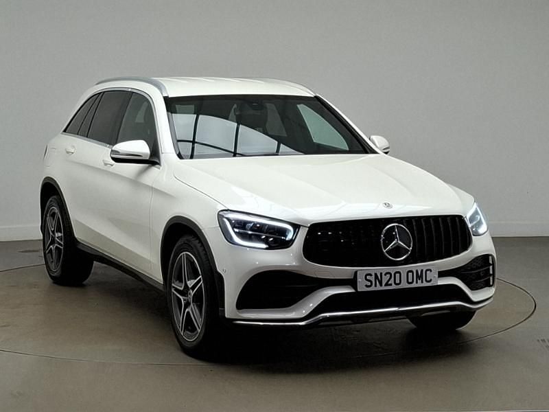 Used Mercedes GLC220 AMG line 194 HP (142 kW) 2020 White SUV