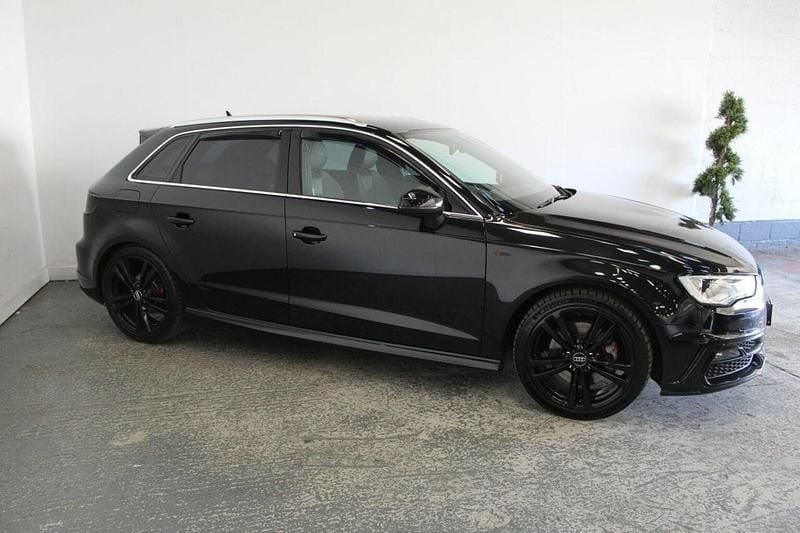 Used Audi A3 Sportback S-Line 184 HP (135 kW) 2014 Black Hatchback