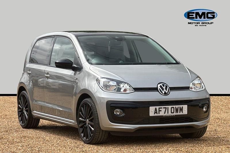 Silver Used 2021 VW up! R-line Hatchback | £11,245 (Fair price) - Image 1/3
