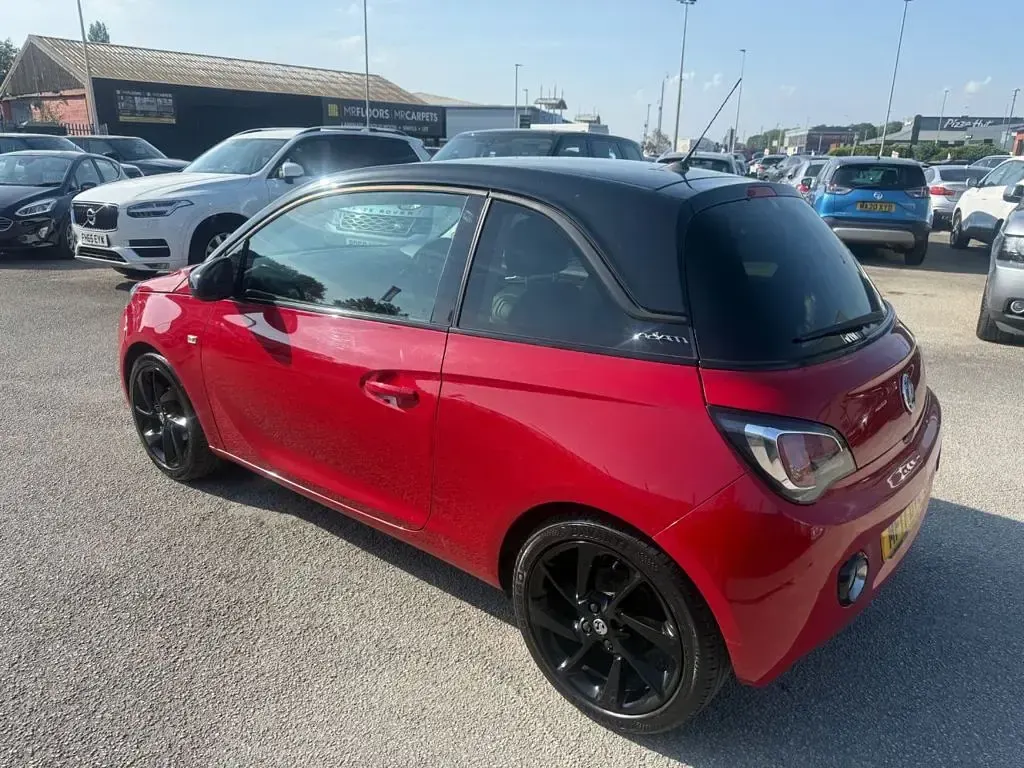 Used Vauxhall Adam S 70 HP (51 kW) 2017 Red Hatchback