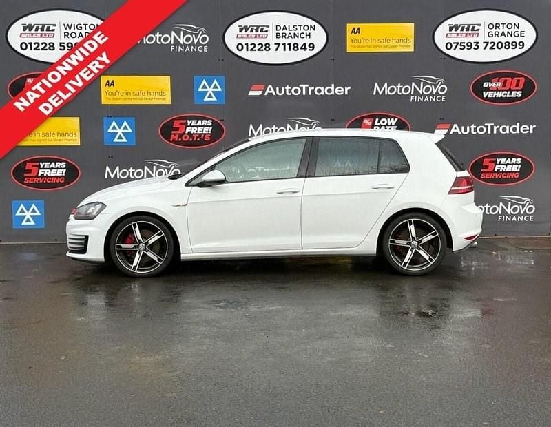 Used VW Golf VII GTI 220 HP (161 kW) 2017 White Hatchback