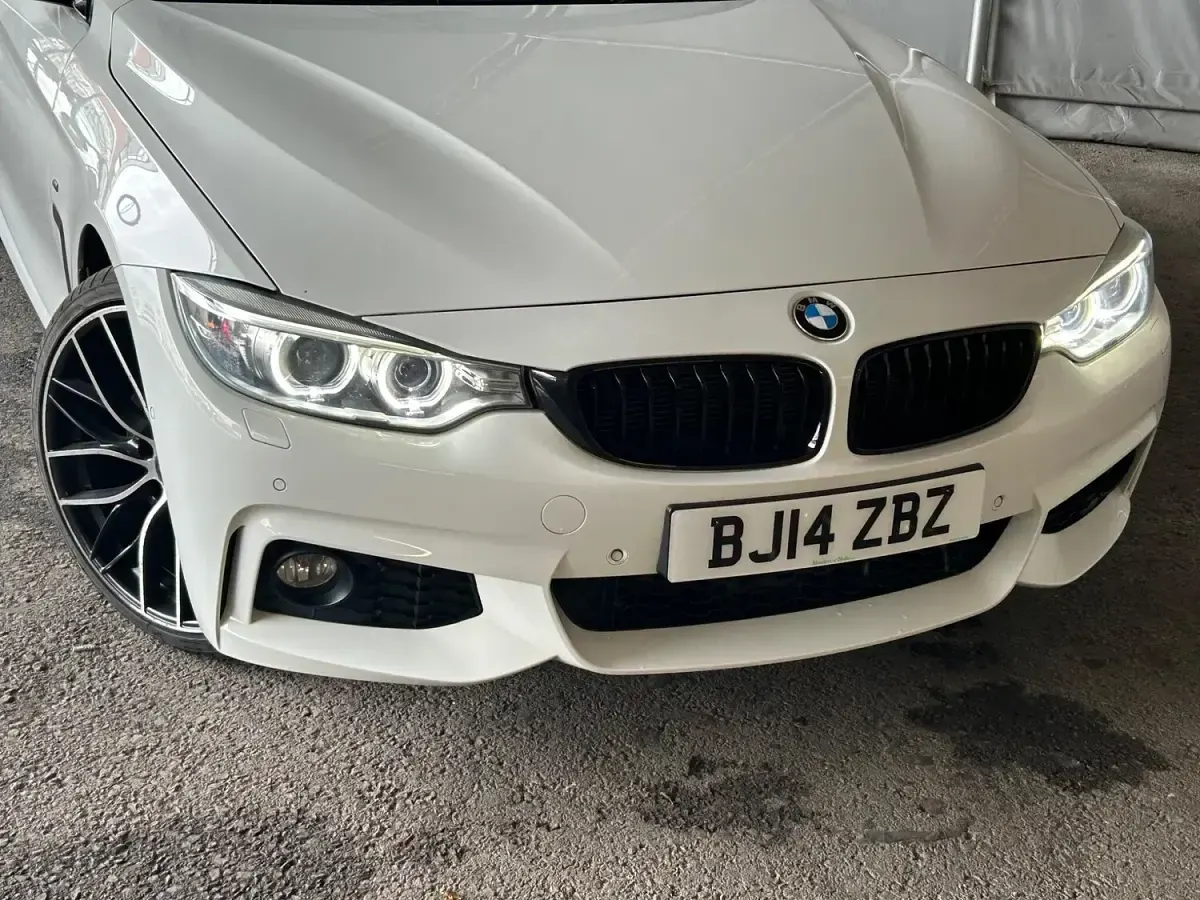 Used BMW 420 Cabriolet M Sport 2014 White Cabriolet