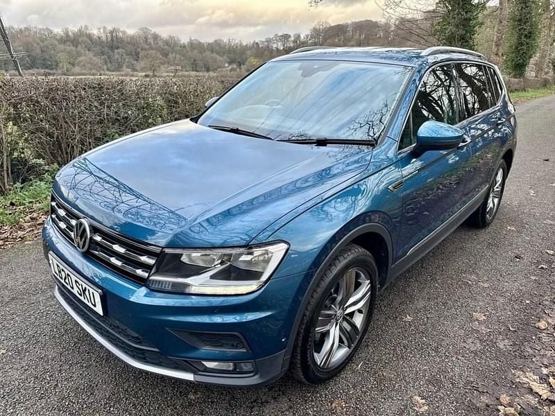 Used VW Tiguan Allspace Match 150 HP (110 kW) 2020 Blue SUV