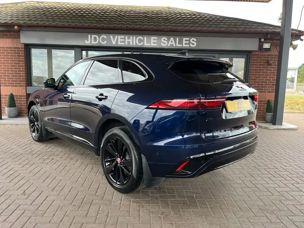 Used Jaguar F-Pace R-Dynamic 204 HP (150 kW) 2021 Blue SUV