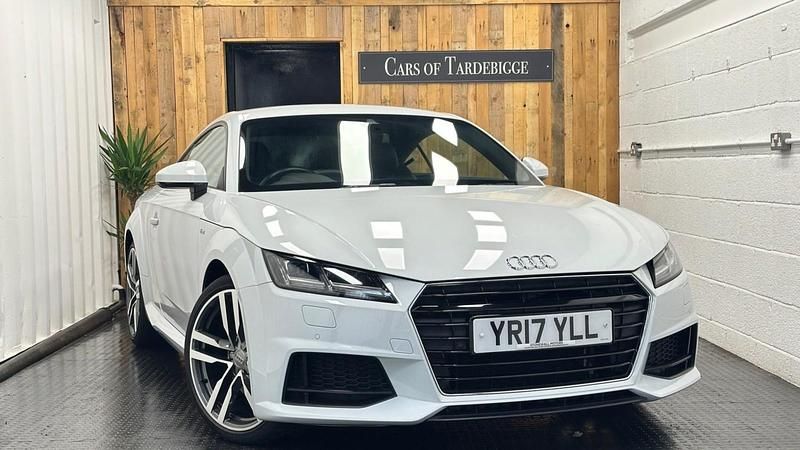 White Used 2017 Audi TT S-Line Coupe | £16,499 (Fair price) - Image 1/4