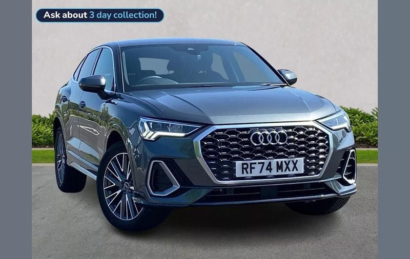Grey Used 2025 Audi Q3 S-Line SUV | £33,514 (Fair price) - Image 1/4