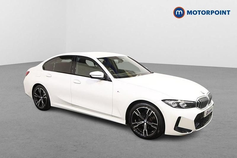 White Used 2023 BMW 320 M Sport Sedan | £27,849 (Fair price) - Image 1/4