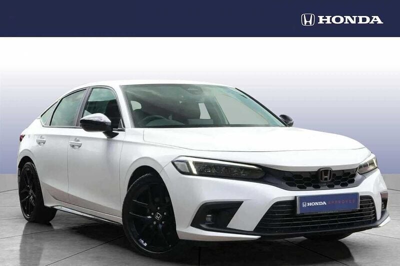 Platinumwhite Used 2022 Honda Civic Hybrid | £24,990 (Good price) - Image 1/4