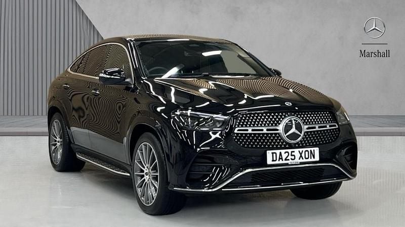 Black Used 2025 Mercedes GLE450 AMG AMG Line Premium Coupe | £67,780 (Fair price) - Image 1/4