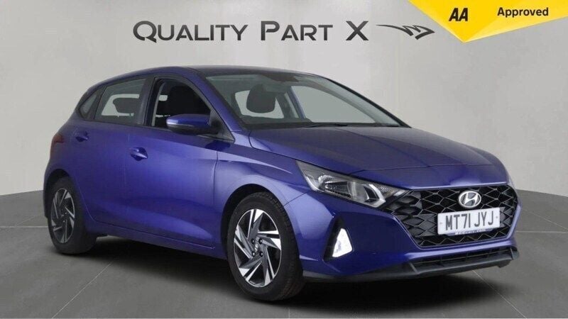 Blue Used 2021 Hyundai i20 Hatchback | £10,479 (Fair price) - Image 1/4