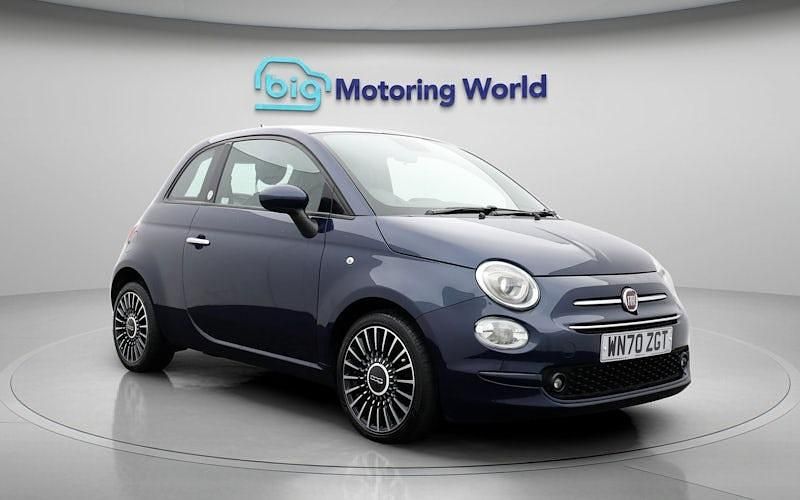 Used Fiat 500 Launch Edition 70 HP (51 kW) 2020 Blue Hatchback