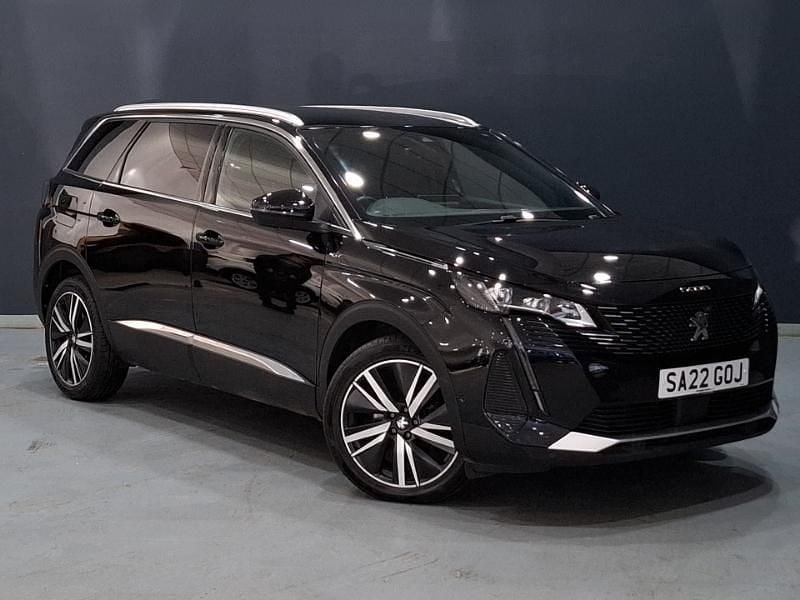Black Used 2022 Peugeot 5008 Premium MPV | £23,798 (Fair price) - Image 1/4