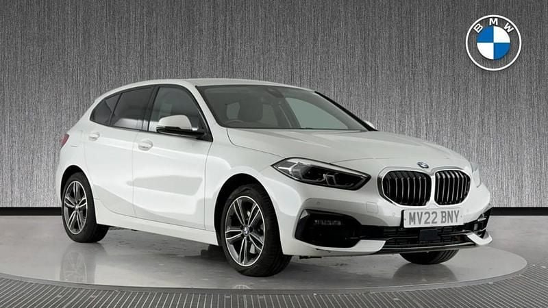 White Used 2022 BMW 118 Sport Line Hatchback | £19,197 (Good price) - Image 1/4