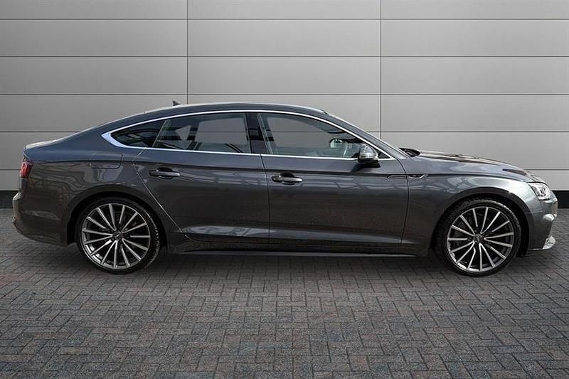 Used Audi A5 S-Line 245 HP (180 kW) 2019 Daytona grey Coupe